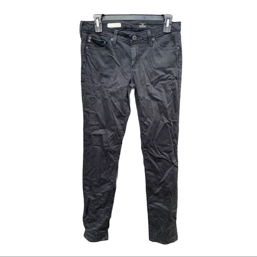 AG The Stilt Cigarette Jeans‎ Black